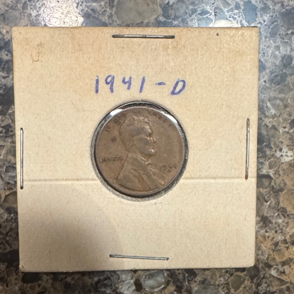 1941-D Lincoln Wheat Penny
